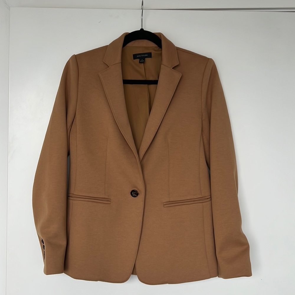 Ann Taylor Camel Blazer